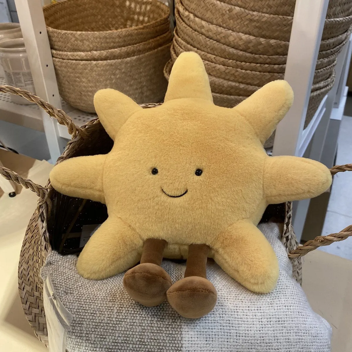 Kawaii Sun And Moon Soft Plushie