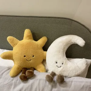 Kawaii Sun And Moon Soft Plushie