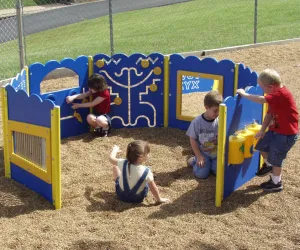 Kiddie Korral Outdoor Play Equipment