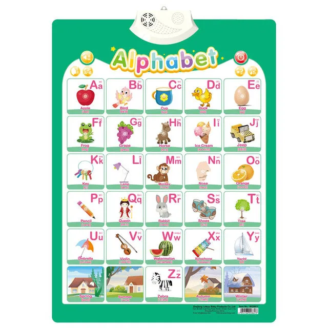 Kid's Interactive Wall Talking Poster