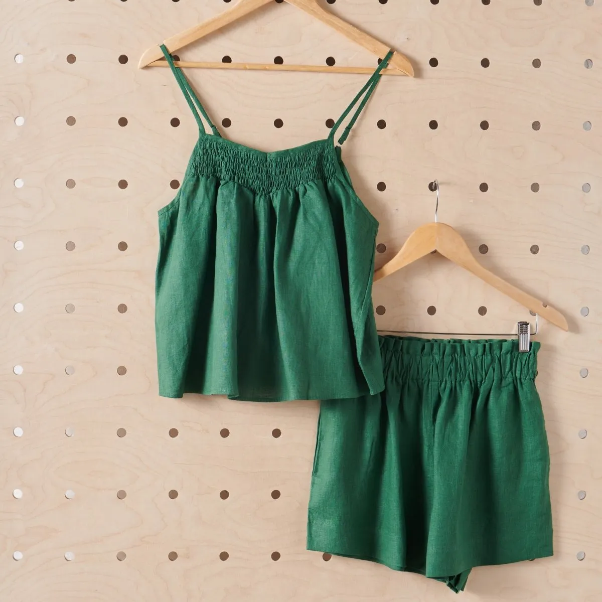 Linen Sets | Forest Green