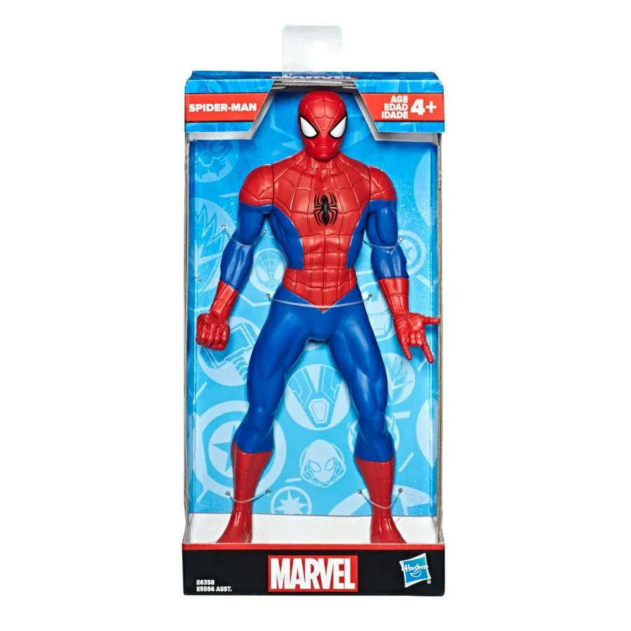 Marvel Spiderman Toy 9.5-inch Scale Collectible Super Hero Action Figure, Toys for Kids Ages 4 and Up