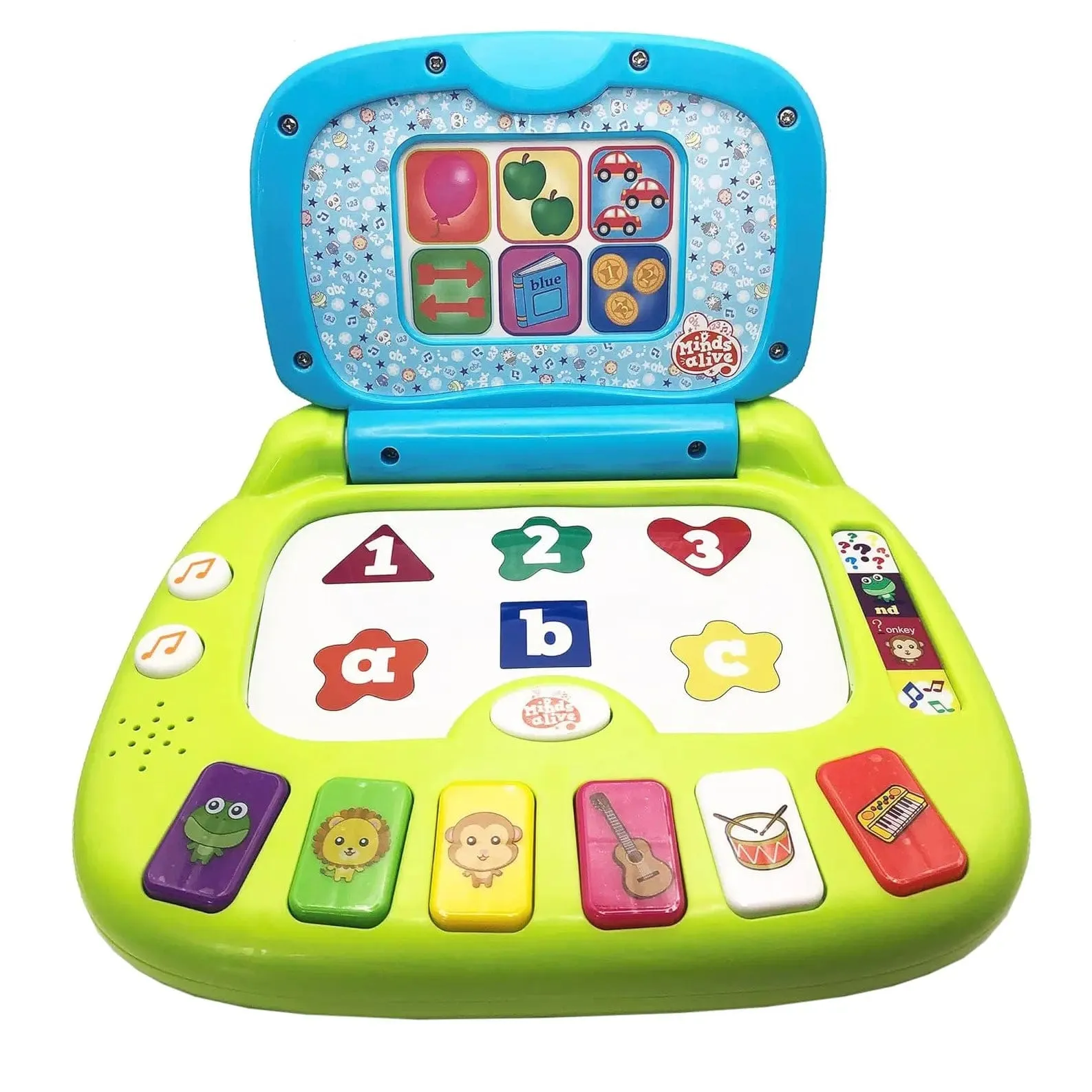 Minds Alive Active Learning Laptop Interactive Fun Sounds Music
