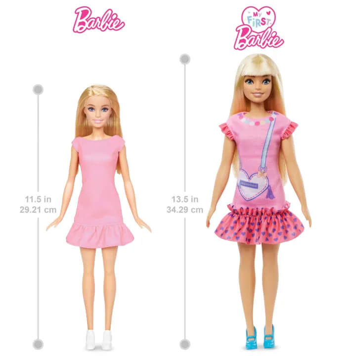 My First Barbie With Kitten - Malibu