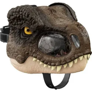 New - Jurassic World: Dominion Tyrannosaurus Rex Chomp 'n Roar Mask Costume