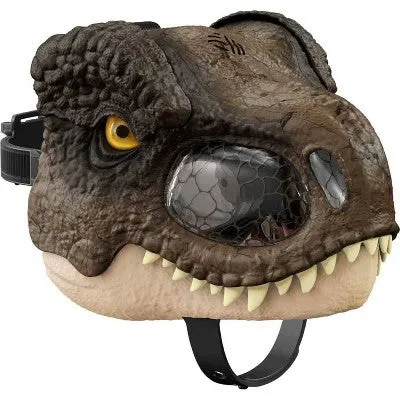 New - Jurassic World: Dominion Tyrannosaurus Rex Chomp 'n Roar Mask Costume