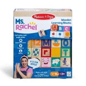 *NEW* Melissa & Doug Ms. Rachel Blocks   Activity Cards