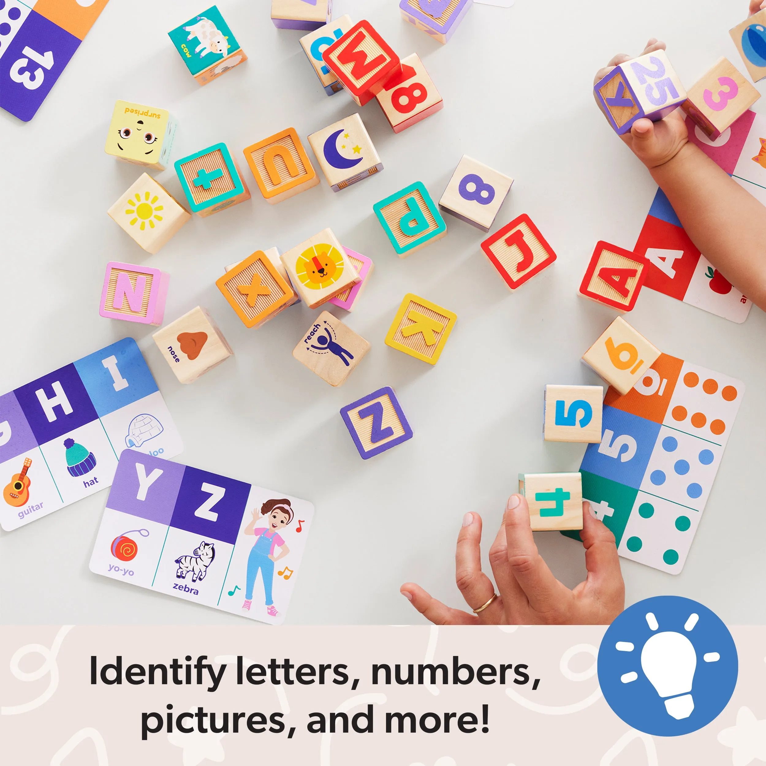 *NEW* Melissa & Doug Ms. Rachel Blocks   Activity Cards