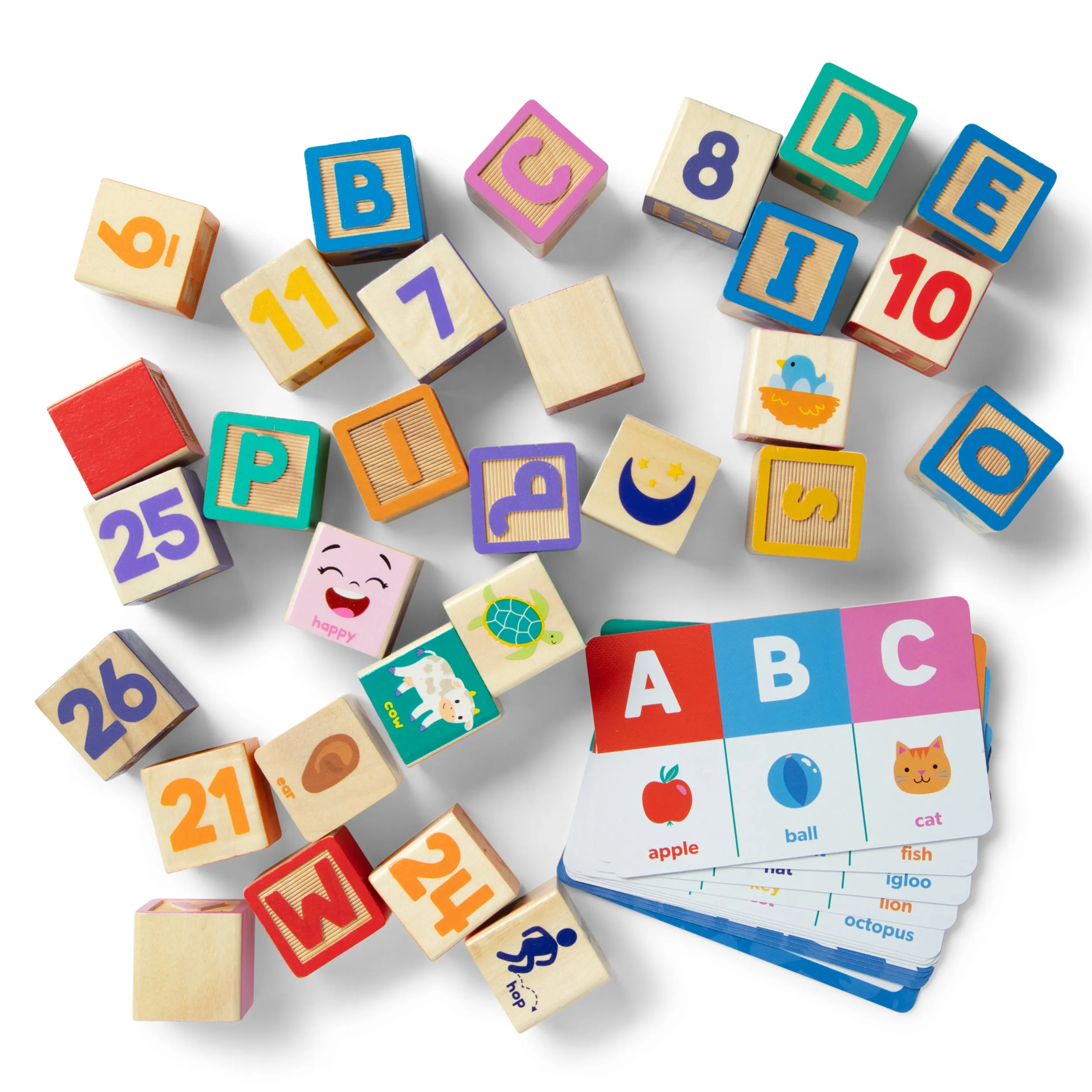 *NEW* Melissa & Doug Ms. Rachel Blocks   Activity Cards