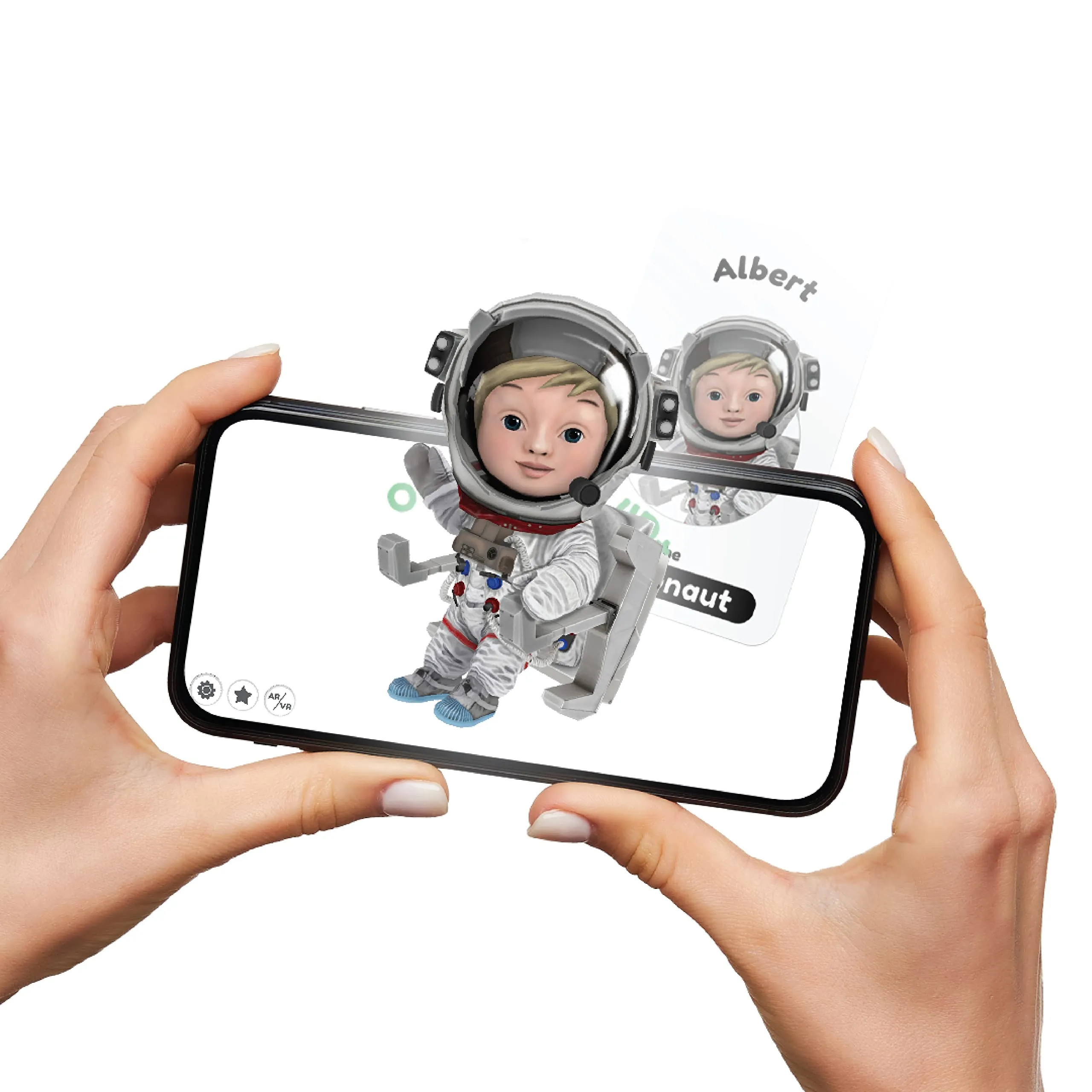 Octaland 4D  Flashcards for Kids - Educational Alphabet Cards with Augmented Reality (AR) for Language Learning in 17 Languages