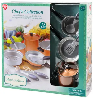 Playgo Toys Ent. Ltd. Chef's Collection Metal Cookware