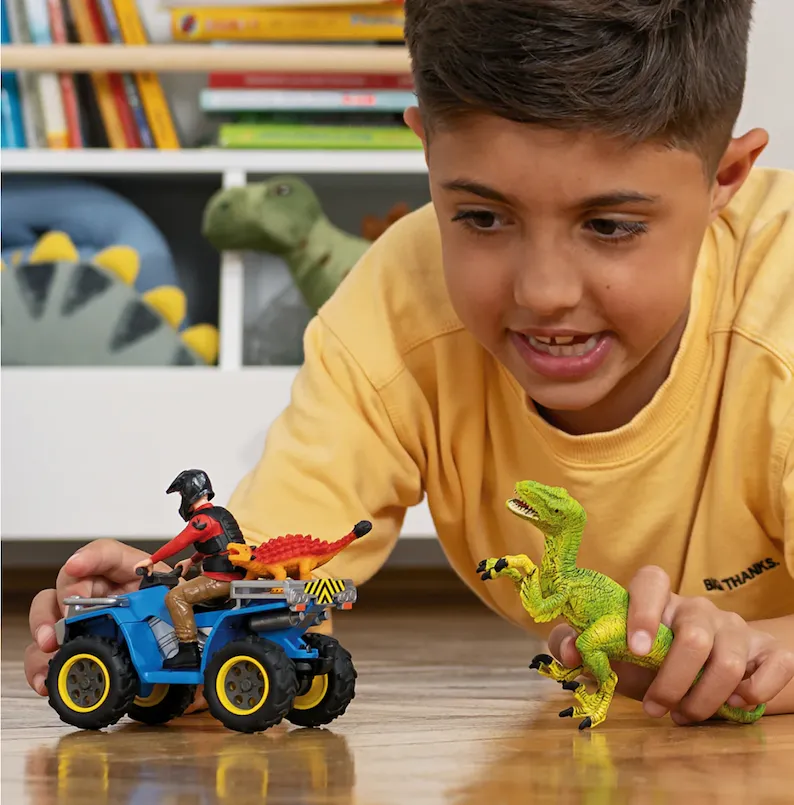 Quad Escape From Velociraptor