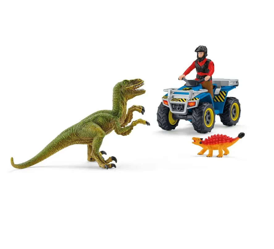 Quad Escape From Velociraptor