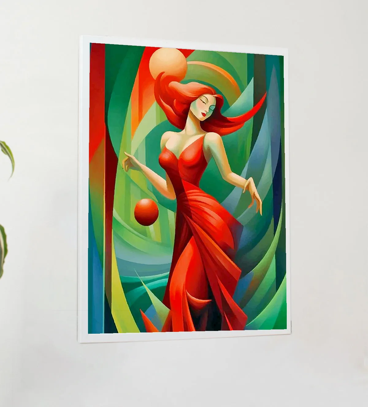 Rhythm in Red: The Dancing Muse