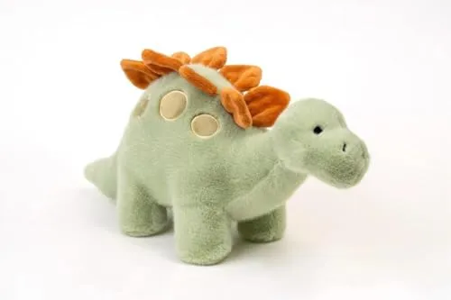 SCOOBA Super Soft Jurassic Stegosaurus Dinosaur 35cm Length Stuffed Toy Plush Dinosaur Toy, 35cm Long, Super Soft Multicolor