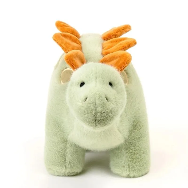 SCOOBA Super Soft Jurassic Stegosaurus Dinosaur 35cm Length Stuffed Toy Plush Dinosaur Toy, 35cm Long, Super Soft Multicolor