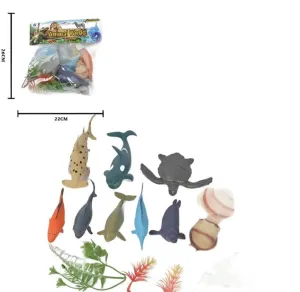 Sea Ocean Animals | Pack of 9