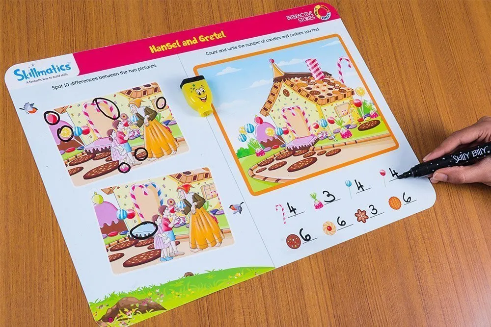Skillmatics Interactive Stories - Reflective Thinking and Good Habits (3-6)