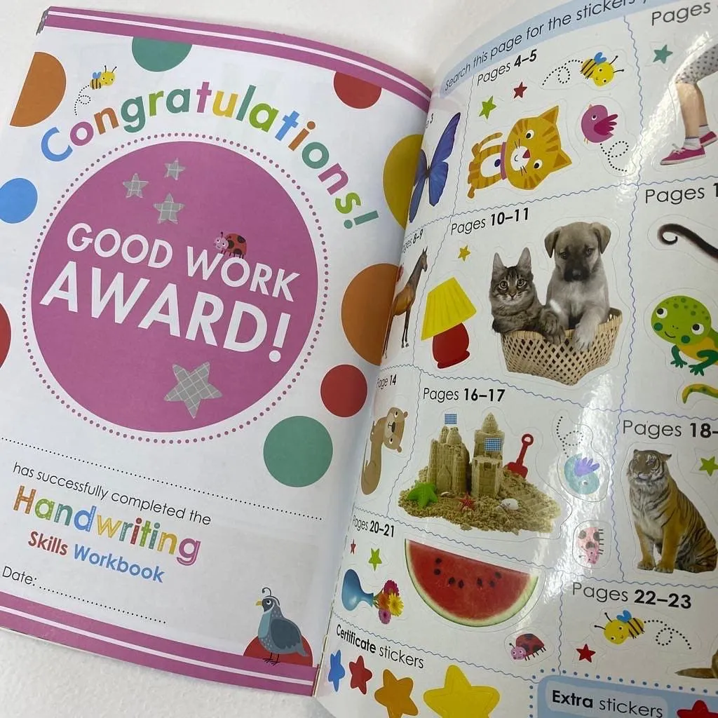Skills Workbook - Handwriting Kindergarten Workbook-Scholastic Early Learners