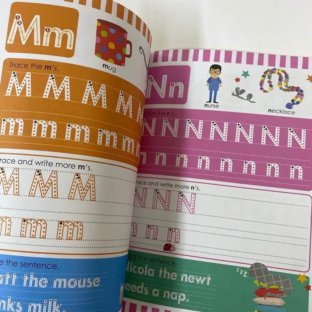 Skills Workbook - Handwriting Kindergarten Workbook-Scholastic Early Learners