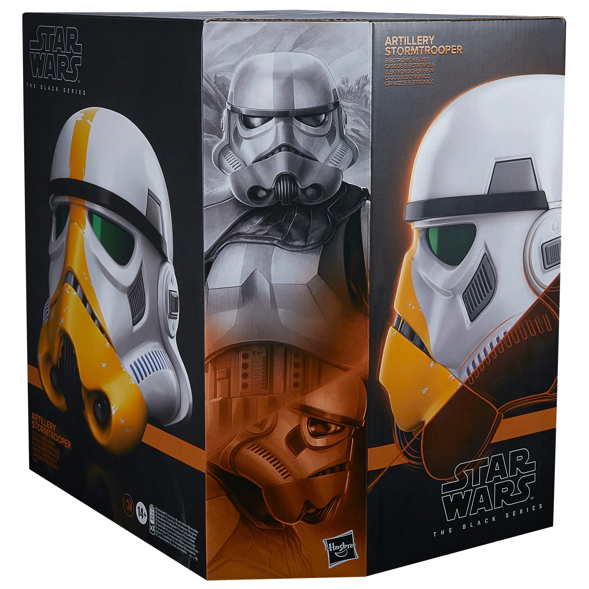 Star Wars The Black Series Artillery Stormtrooper Premium Electronic Helmet