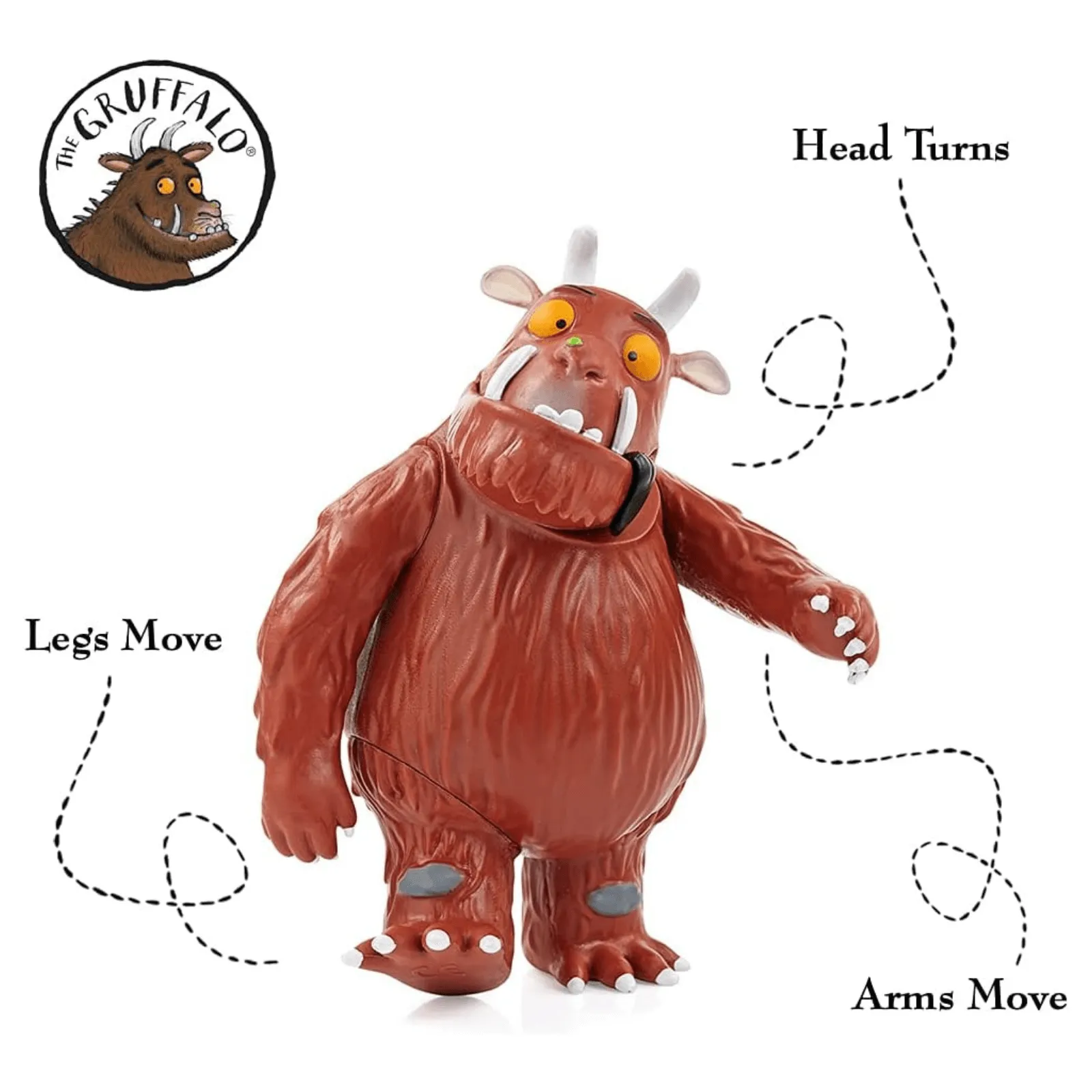 The Gruffalo Talking Action Toy Figure 6 Phrases Activity Poster