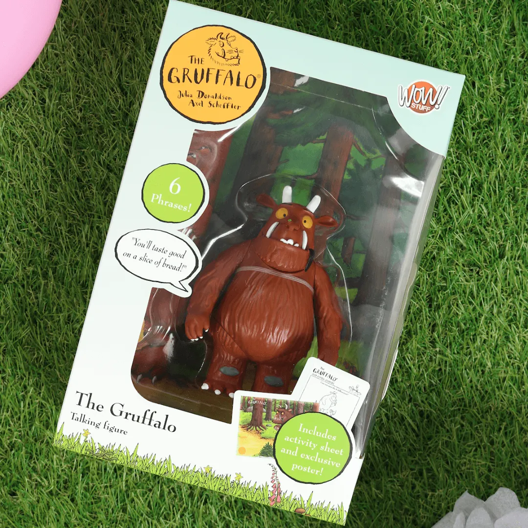 The Gruffalo Talking Action Toy Figure 6 Phrases Activity Poster
