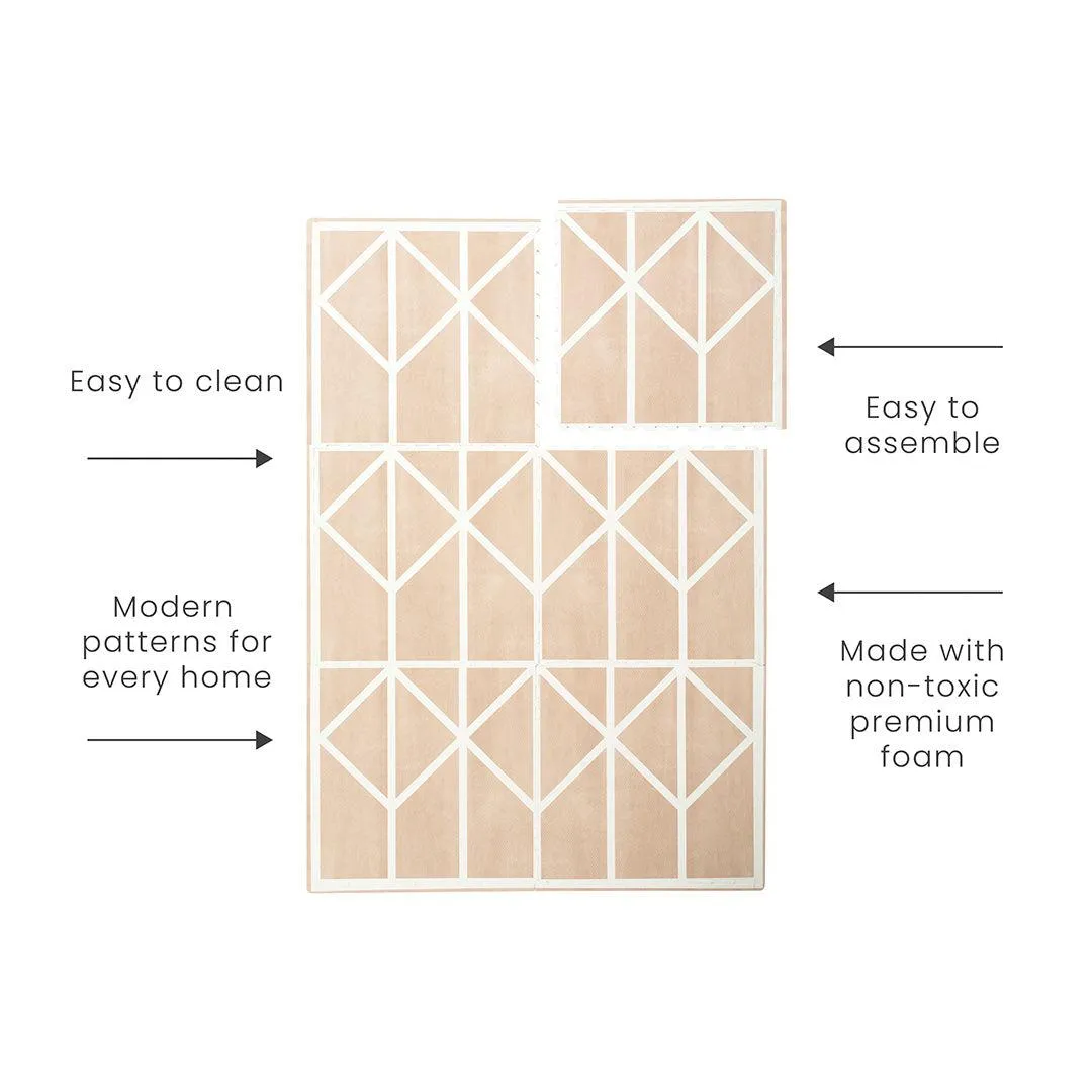 Toddlekind Nordic Puzzle Playmat - Clay