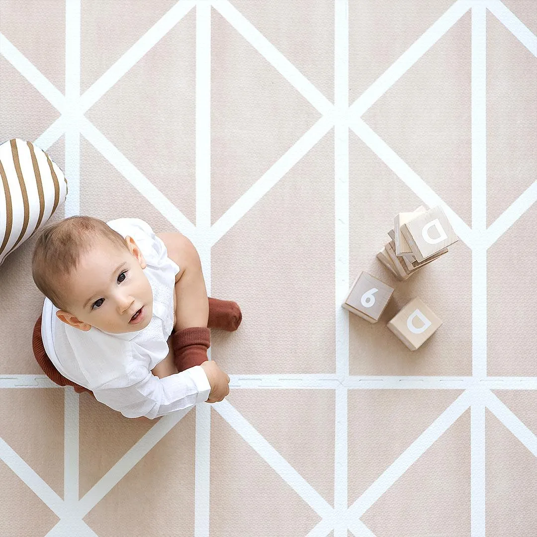 Toddlekind Nordic Puzzle Playmat - Clay