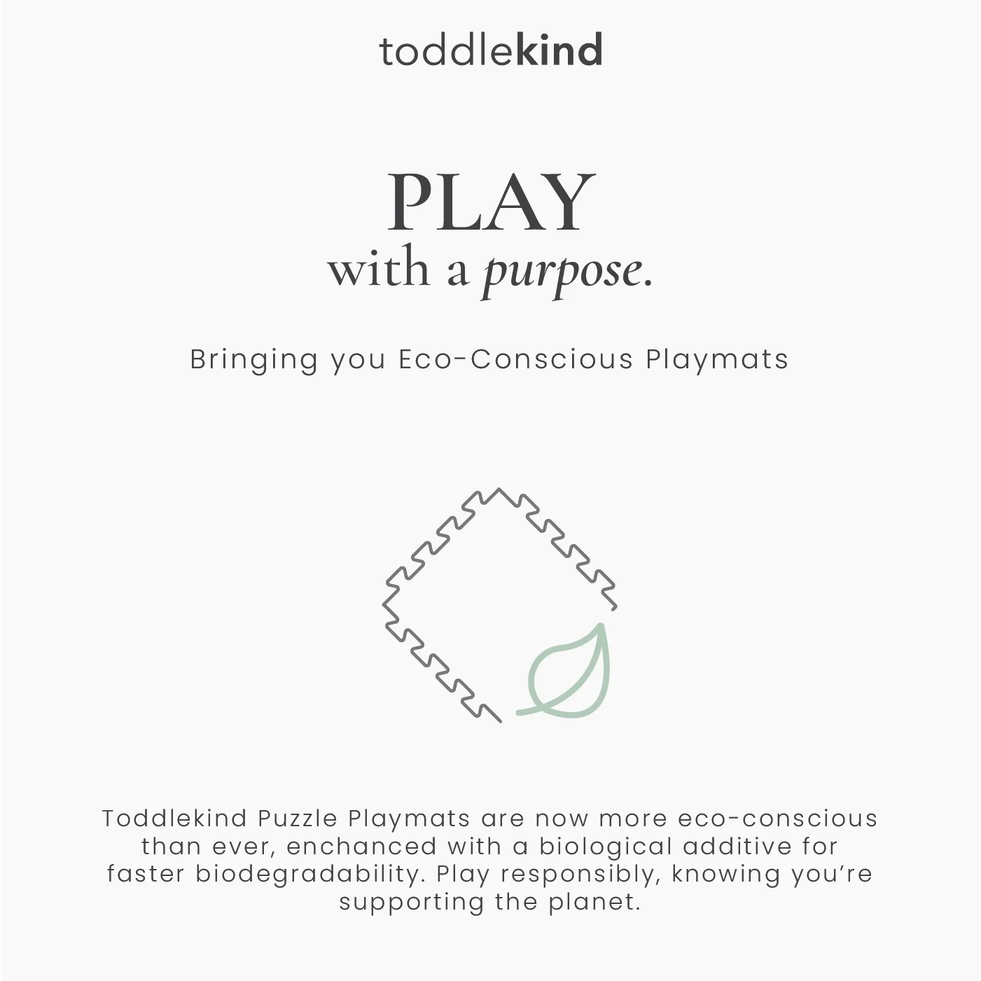 Toddlekind Premium Foam Playmats | Nordic - Pebble