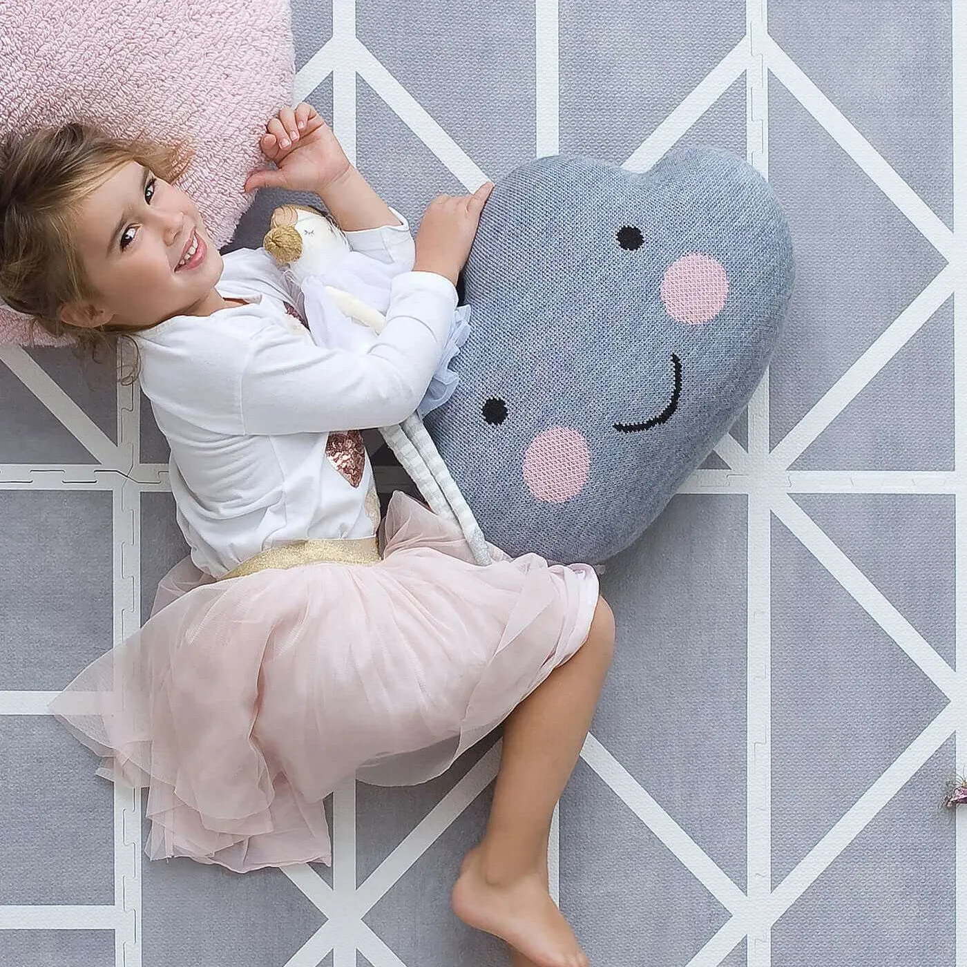 Toddlekind Premium Foam Playmats | Nordic - Pebble