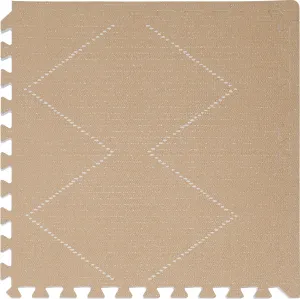 Toddlekind Premium Foam Playmats | Tulum - Sandstone