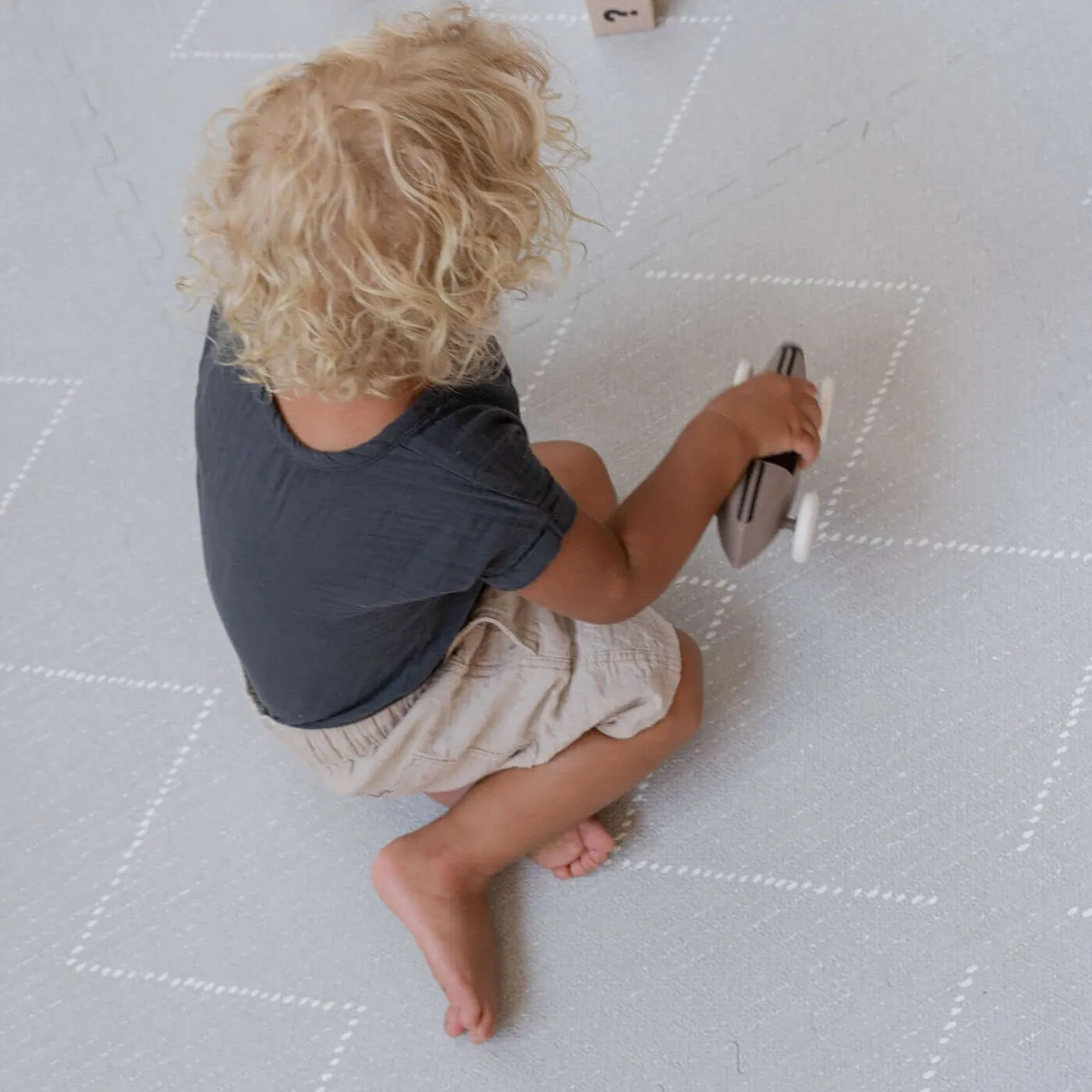 Toddlekind Premium Foam Playmats | Tulum - Stone