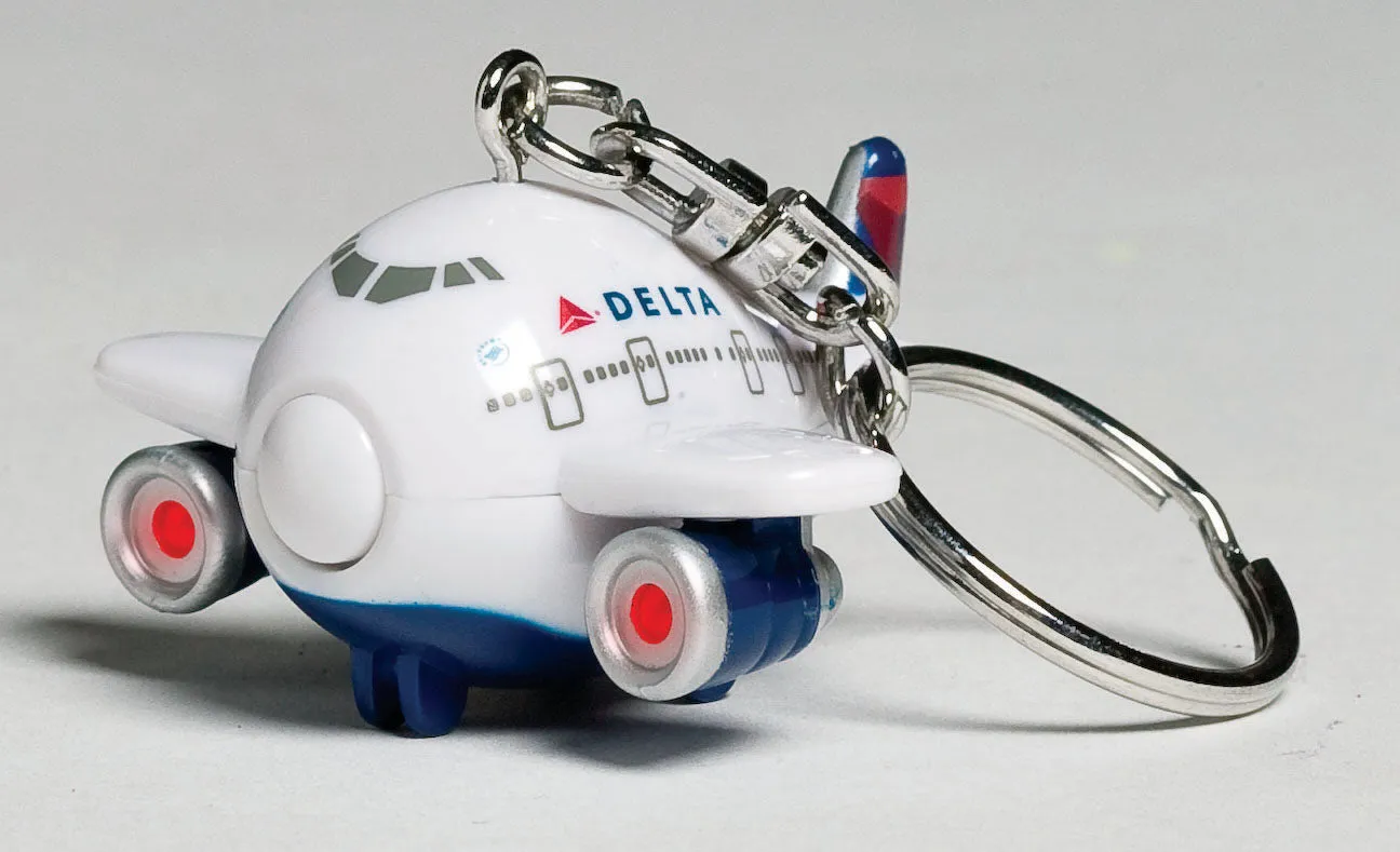 TT84675 DELTA KEYCHAIN W/LIGHT & SOUND