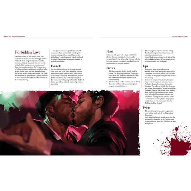 Vampire: The Masquerade 5th Edition -  Blood-Stained Love (Sourcebook)