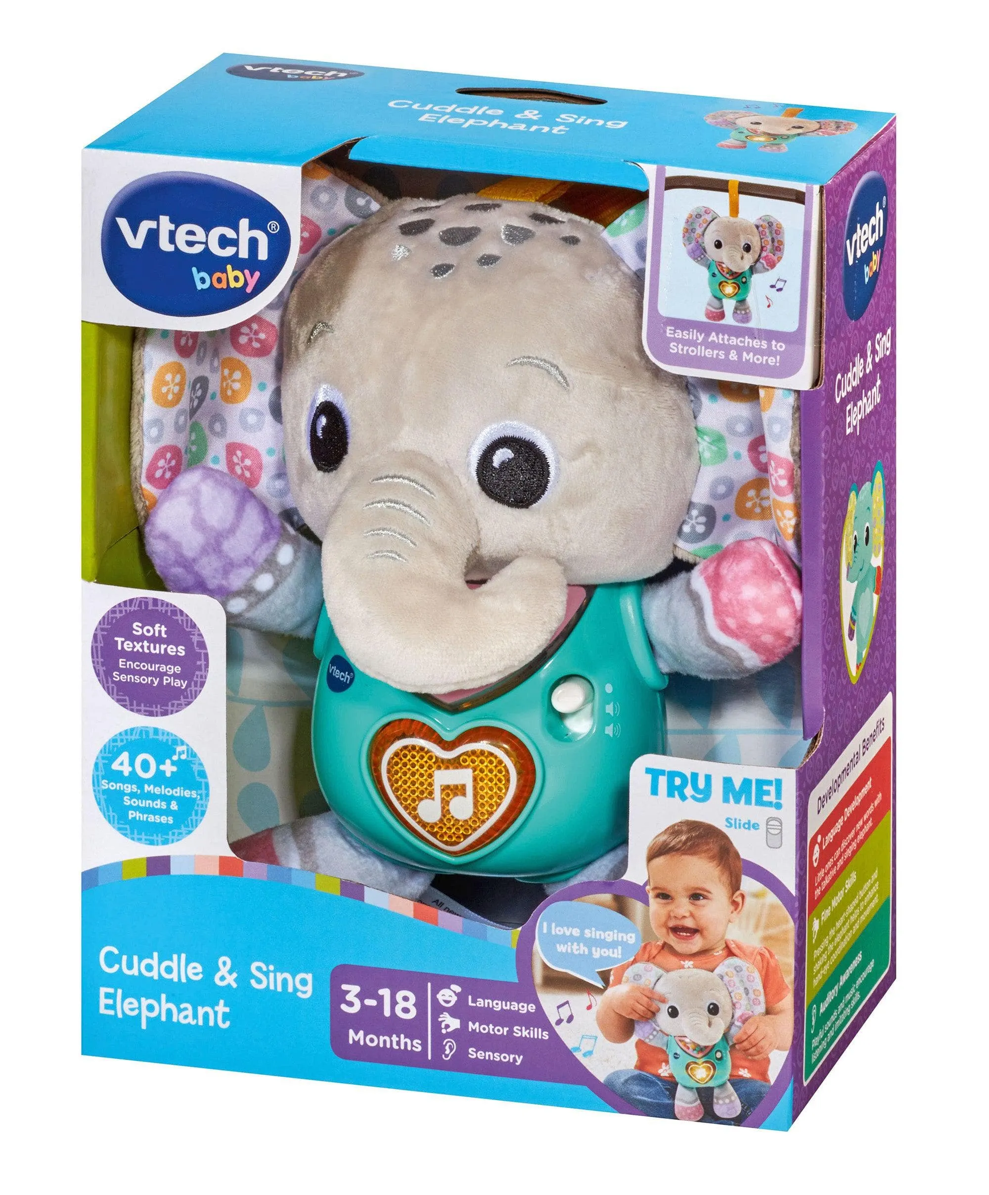 VTech Cuddle & Sing Elephant Toy