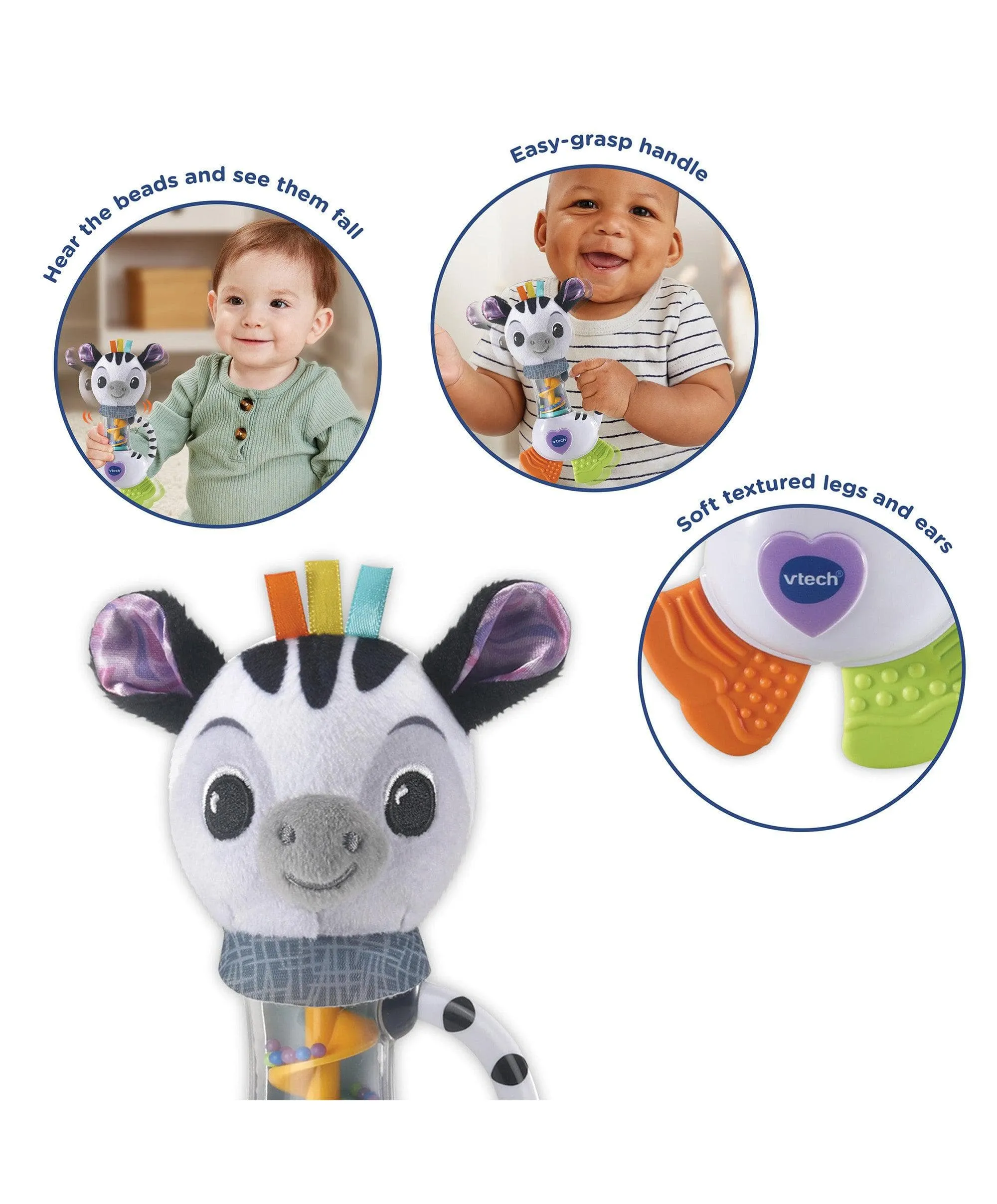 VTech Shaking Sounds Zebra Toy