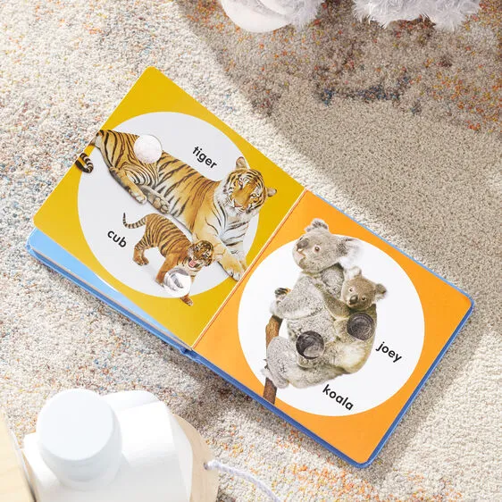 Wild Animal Families Poke-A-Dot Book