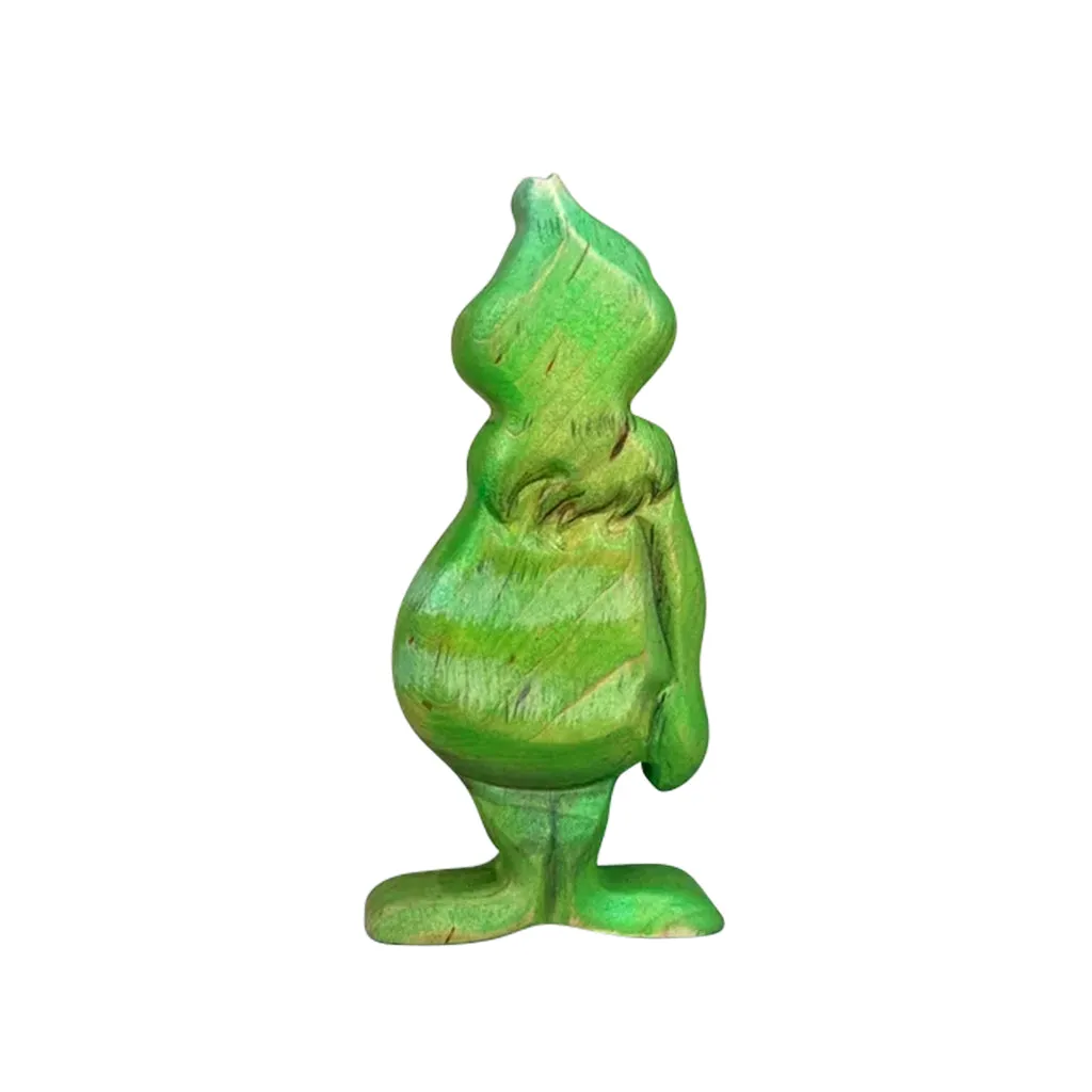 Wooden Grinch